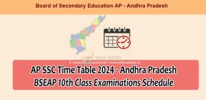 Andhra Pradesh 10th Class Exam Dates 2024