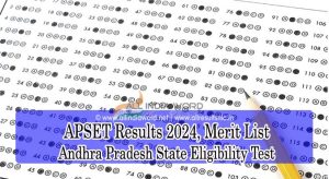 Andhra Pradesh SET Results 2024